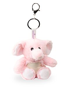 Warmies: Pink Elephant Bag Charm [PREORDER - Limited units arriving end Sept]