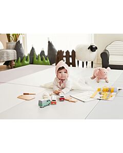 ALZiP® Mat ECO Color Folder | Size G (200*140*4cm) - Urban GreyPink