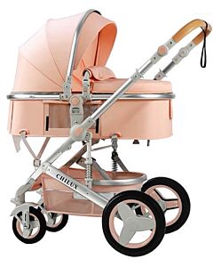 CHILUX V1.6 Multifunctional Stroller (0-3 years) - Pink