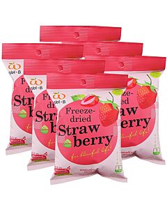 Wel.B Freeze Dried Snacks - Strawberry - 6 PACK! - 12% OFF!!