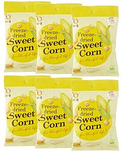 Wel.B Freeze Dried Snacks - Sweetcorn - 6 PACKS! - 12% OFF!!