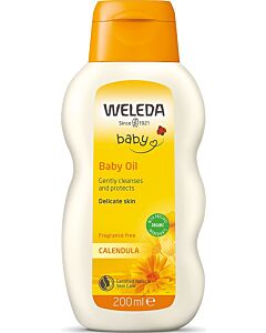 Weleda Baby Calendula Baby Oil Fragrance Free 200ml