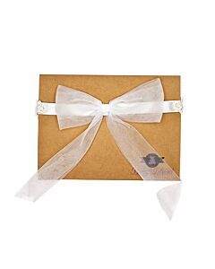 Baby Island Headband - White Ribbon - 10% OFF!