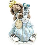 Angeliz Baby: Blue Flower Girl Baby Hamper Set (12Pcs)