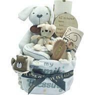 Angeliz Baby: Motherhood Blessing Pa&Ma Bunny Set Neutral [0-6M] (10Pcs) 