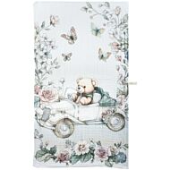 Autumnz: 6-Layer Cotton Baby Muslin Towel (Bear On Board)