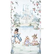 Autumnz: 6-Layer Cotton Baby Muslin Towel (Castle Dreams)