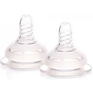 Autumnz: Soft Silicone Teat Medium Flow (Round Hole) 3+Months - Size M - 21% OFF!!