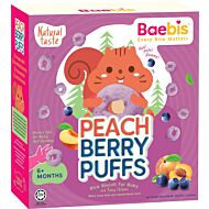 Baebis: Peach Berry Puffs 35g (6M+)