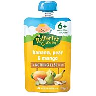 Rafferty's Garden: Banana, Pear & Mango 120g (6+ Months)