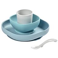 Beaba: Silicone Meal Set (4pcs) - Jungle - 22% OFF!!