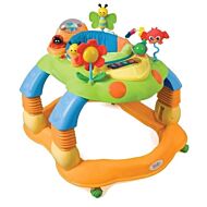Little Bean: 3-in-1 Premium One 360 Baby Walker (Orange) 