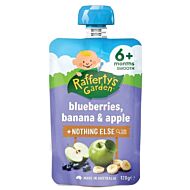 Rafferty's Garden: Blueberries, Banana & Apple 120g (6+ Months) - 23% OFF!!