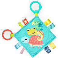 Bright Starts: Fuzzy Feelies Soothing Blankie (Tropical Trio)