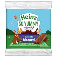 Heinz: Chocolate Biscotti 60g (From 7+ Months) - 20% OFF!!