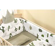 CHILUX Crown Cotton Cushions - Green Royal Cushion