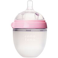 Comotomo Natural Feel Silicone Baby Bottle 150ml / 5oz (Pink) - 20% OFF!!