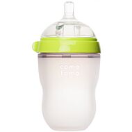 Comotomo Natural Feel Silicone Baby Bottle 250ml / 8oz (Green) - 22% OFF!!