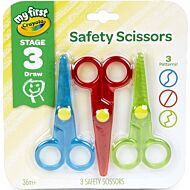 Crayola My First Safety Scissors - 3pcs
