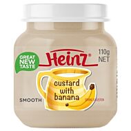 Heinz: Banana Custard 110g (From 6+ Months)