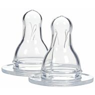 Dr. Brown's: Narrow Silicone Teats - Level 2 (3+Months) - 20% OFF!!