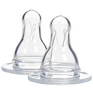 Dr. Brown's: Narrow Silicone Teats - Level 3 (6+Months) - 20% OFF!!