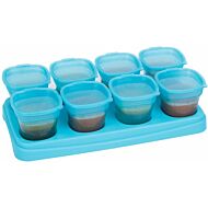 EASY Breastmilk & Baby Food Storage Cups (2oz) - Ocean Blue - 10% OFF!