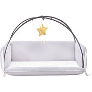 Emperor Baby: Bumper Bed Full Cover Set [Extra Large] (Light Grey) [PREORDER - Limited units arriving in 4-5 weeks ]