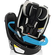 Evenflo: Revolve360 Slim 2-in-1 Rotational Car Seat with Quick Clean Cover (Salem Black)