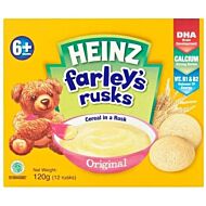 Heinz: Farley's Rusks Original 120g (From 6+ Months)