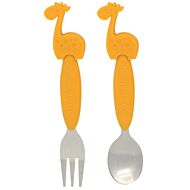 Marcus & Marcus | Fork & Spoon Set | Lola (Giraffe) - 10% OFF!!