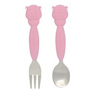 Marcus & Marcus | Fork & Spoon Set | Pokey (Piglet) - 10% OFF!!
