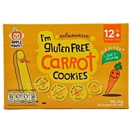 Apple Monkey: Gluten Free Cookies - Carrot (3 bags x 20g) 60g - 6% OFF!!