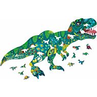 Hape Toys: Dinosaur Shimmer Floor Puzzle 202pcs