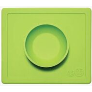EZPZ Happy Bowl | Self-Suctioning Silicone Bowl & Placemat (24+ Months) | Lime - 50% OFF!!