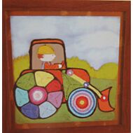 DIY String Art - Tractor