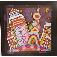 DIY String Art - Night City