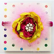 Bows & Blings: Hanna Collection - Pink/Yellow