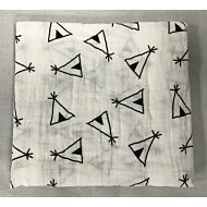 Bebe Living: Muslin Swaddle Blanket - Teepee