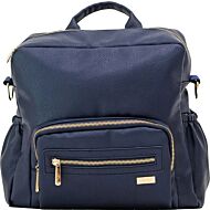 Jae Ko Designs: Diaper Bag (Navy) (FREE messenger strap & binky pod) 