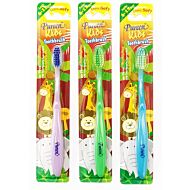 Pureen: Kids Toothbrush *Assorted Colour* - 6 to 12 Years Old (Buy 2 Get 1 FREE!)