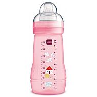 MAM: Easy Active Baby Bottle 270ml/9.5oz - Teat 2 (Pink / Purple)