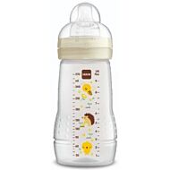 MAM: Easy Active Baby Bottle 270ml/9.5oz - Teat 2 (Ivory)