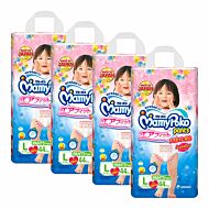 MamyPoko: Air Fit Pants GIRL L44 (9-14kg) *4 pack bundle*
