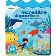 Mideer: Reusable Jelly Sticker Set (Incredible Aquarium)