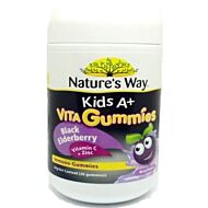 Nature's Way: Kids A+ Vita Gummies Black Elderberry Vitamin C + Zinc 30s (64g) - 40% OFF!!