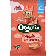 Organix Strawberry Rice Cake Clouds 40g (7+ Months)
