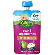 Rafferty's Garden: Pear & Superberries 120g (6+ Months) - 23% OFF!!