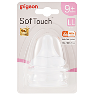 Pigeon: SofTouch™ Peristaltic Plus Nipple LL (2pcs) - 27% OFF!!