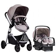 Evenflo Travel System Stroller Pivot (EV0179-EFGY) - Sandstone / Grey - 33% OFF!!